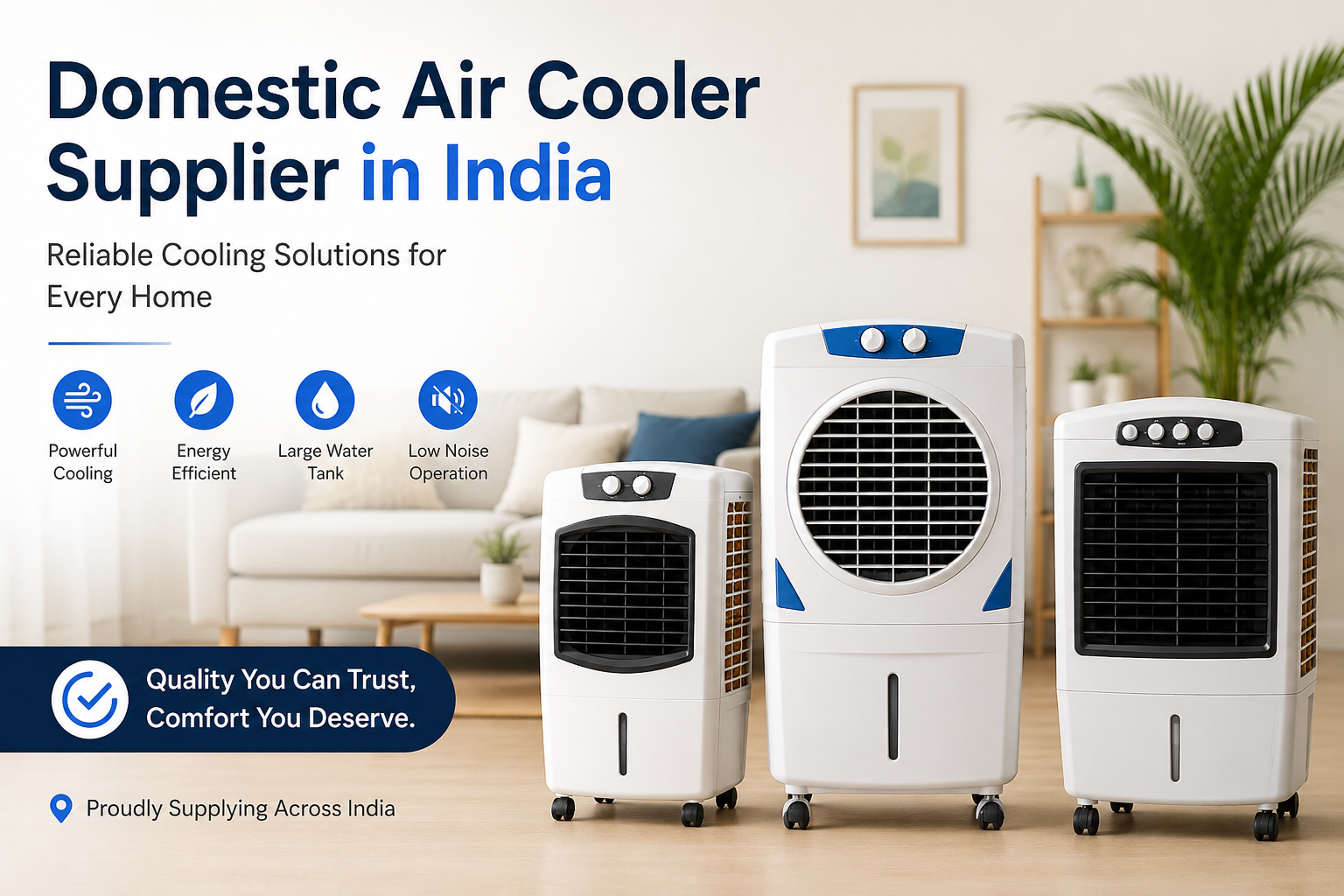 Domestic air cooler supplier in India
